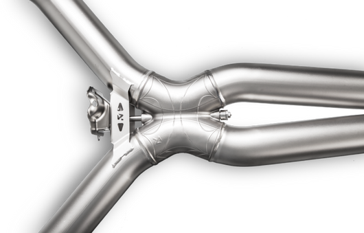 Akrapovic 16-17 AMG C63 Coupe Evolution Line Cat Back (Titanium) w/ Carbon Tips (Req. Link Pipe) - MTP-ME/T/3H