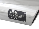 aFe Diesel Exhaust Tip Bolt On Polished 4in Inlet x 6in Outlet x 15in Long - 49T40601-P15