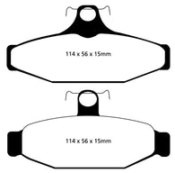 EBC 83-87 Chevrolet Corvette (C4) 5.7 Bluestuff Rear Brake Pads - DP51165NDX