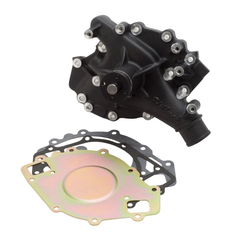 Edelbrock Water Pump High Performance Ford 1970-92 429/460 CI V8 Standard Length Black Finish - 88663