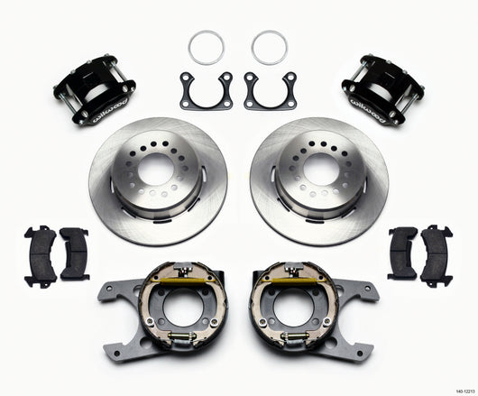 Wilwood D154 P/S Park Brake Kit Big Ford 2.36in Offset - 140-12213