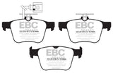 EBC 2018 Audi TT Quattro Yellowstuff Rear Brake Pads - DP42295R