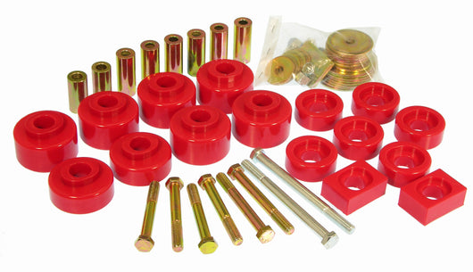 Prothane 80-96 Ford Bronco 2wd/4wd Body Mount - Red - 6-107