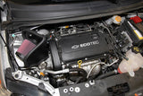K&N 12 Chevy Sonic 1.8L Silver Typhoon Cold Air Intake - 69-4525TS