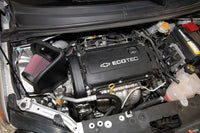K&N 12 Chevy Sonic 1.8L Silver Typhoon Cold Air Intake - 69-4525TS