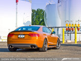 AWE Tuning Audi B8.5 S5 3.0T Touring Edition Exhaust System - Diamond Black Tips (90mm) - 3015-43030