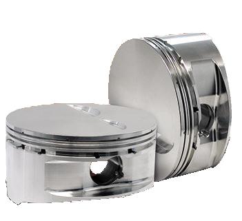 CP Piston & Ring Set for Ford 5.4L V8 Modular Dish - 3.572 Bore - 8.0:1 CR - Set of 8 - S9855