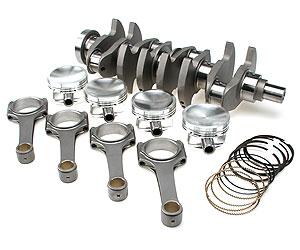 Brian Crower Nissan SR20DE(T) Stroker Kit 91mm Stroke Billet Crank H-Beam Rod (5.366) Custom Pistons - BC0209